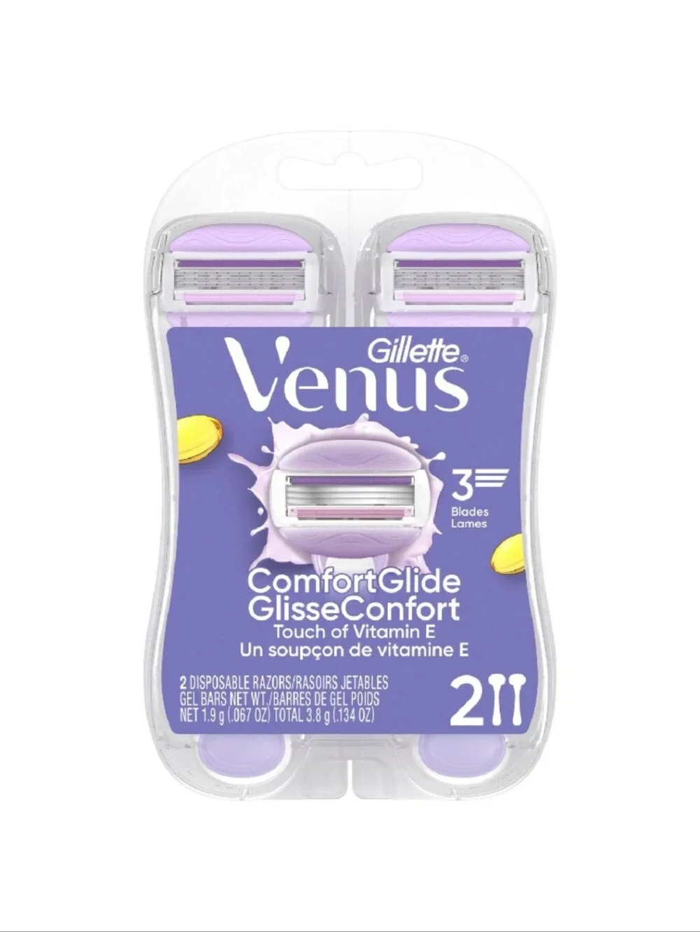 ⭐4/$15 Gillette Venus ComfortGlide Disposable Razors